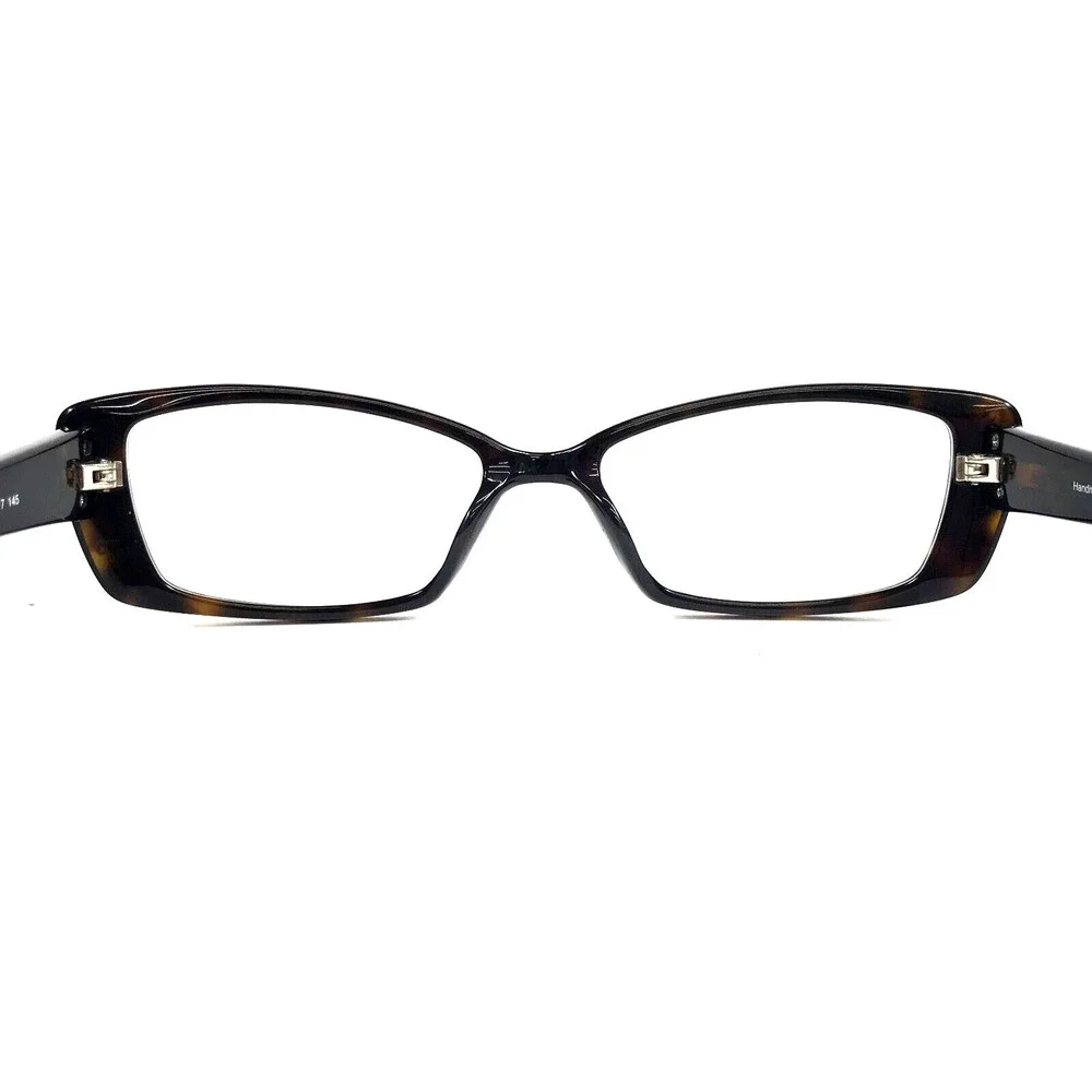 Seraphin Eyeglasses Frames SALEM/8528 Dark Tortoise Floral Crystals 52-17-145